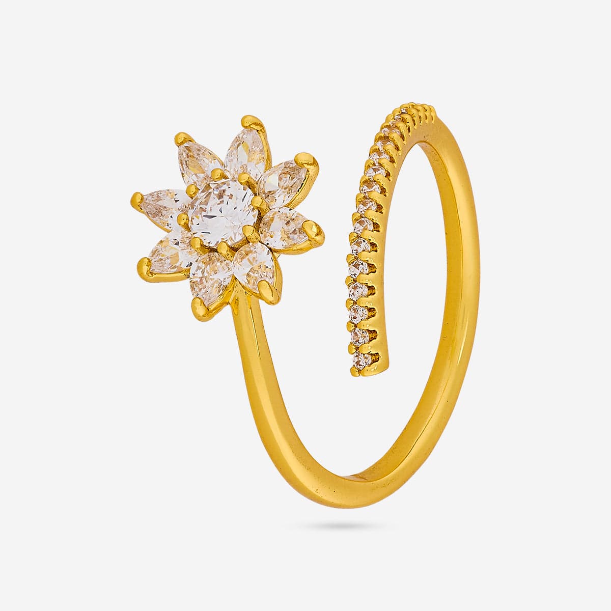 Trendy Zircon Finger Ring Trendy Finger Ring 195329
