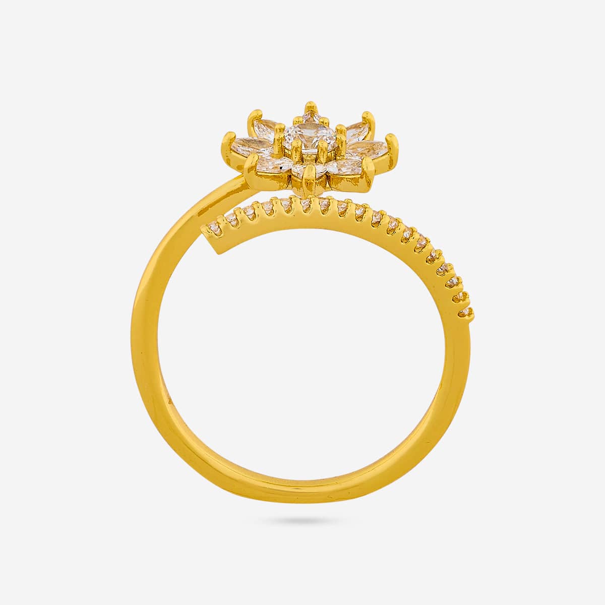 Trendy Zircon Finger Ring Trendy Finger Ring 195329