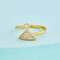 Trendy Zircon Finger Ring Trendy Finger Ring 195330
