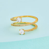 Trendy Zircon Finger Ring Trendy Finger Ring 195332