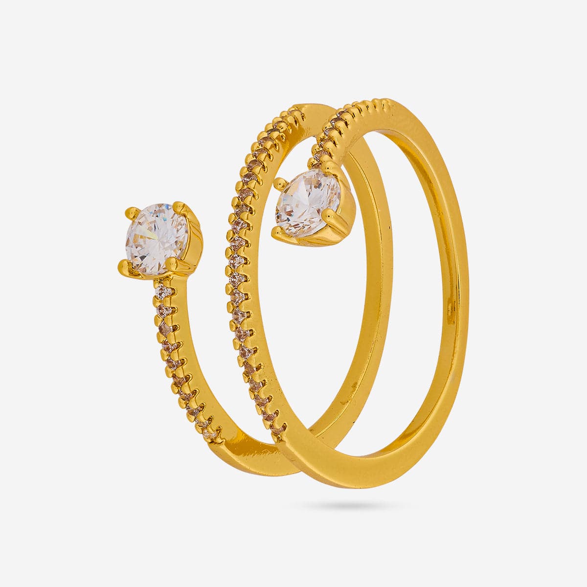 Trendy Zircon Finger Ring Trendy Finger Ring 195332