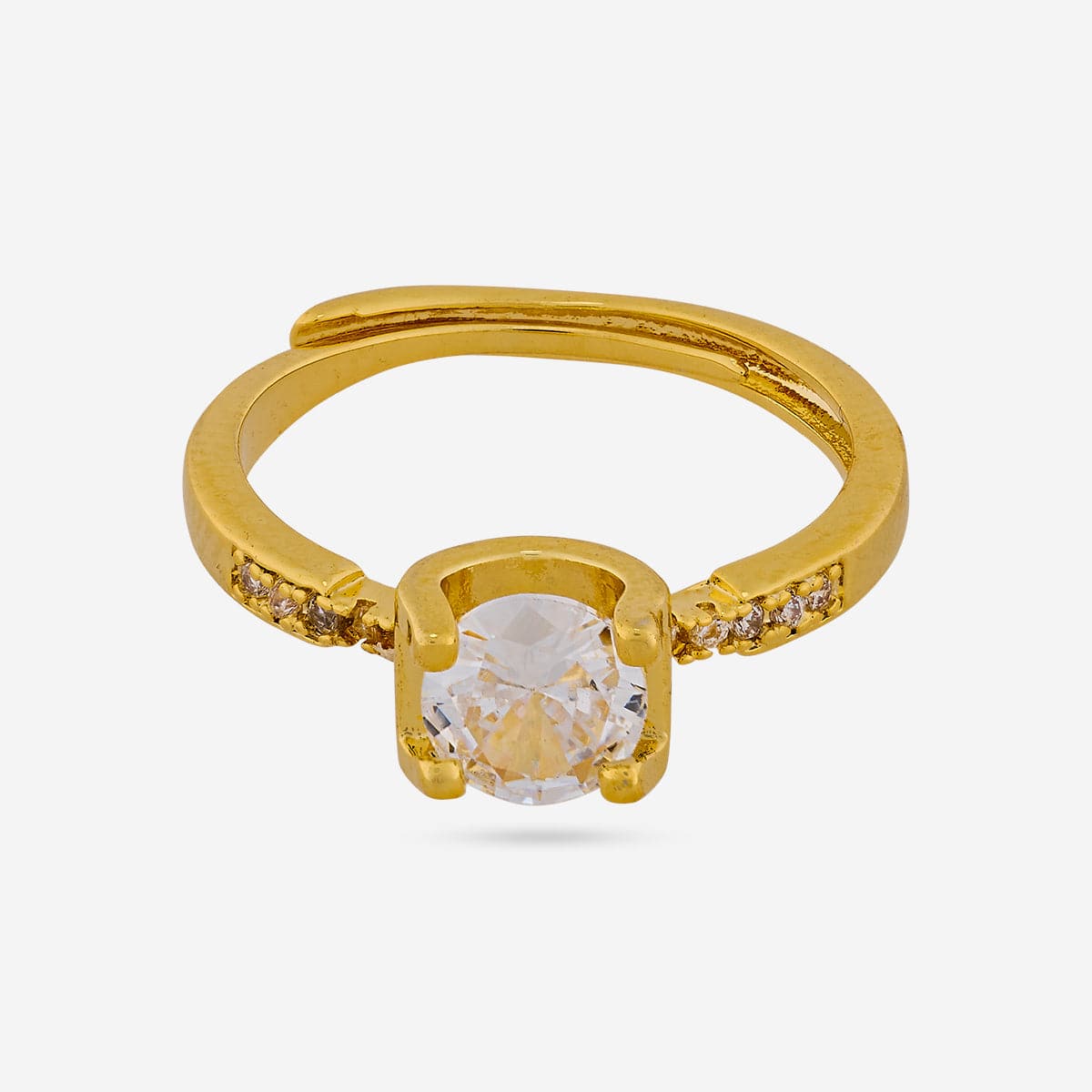Trendy Zircon Finger Ring Trendy Finger Ring 195438