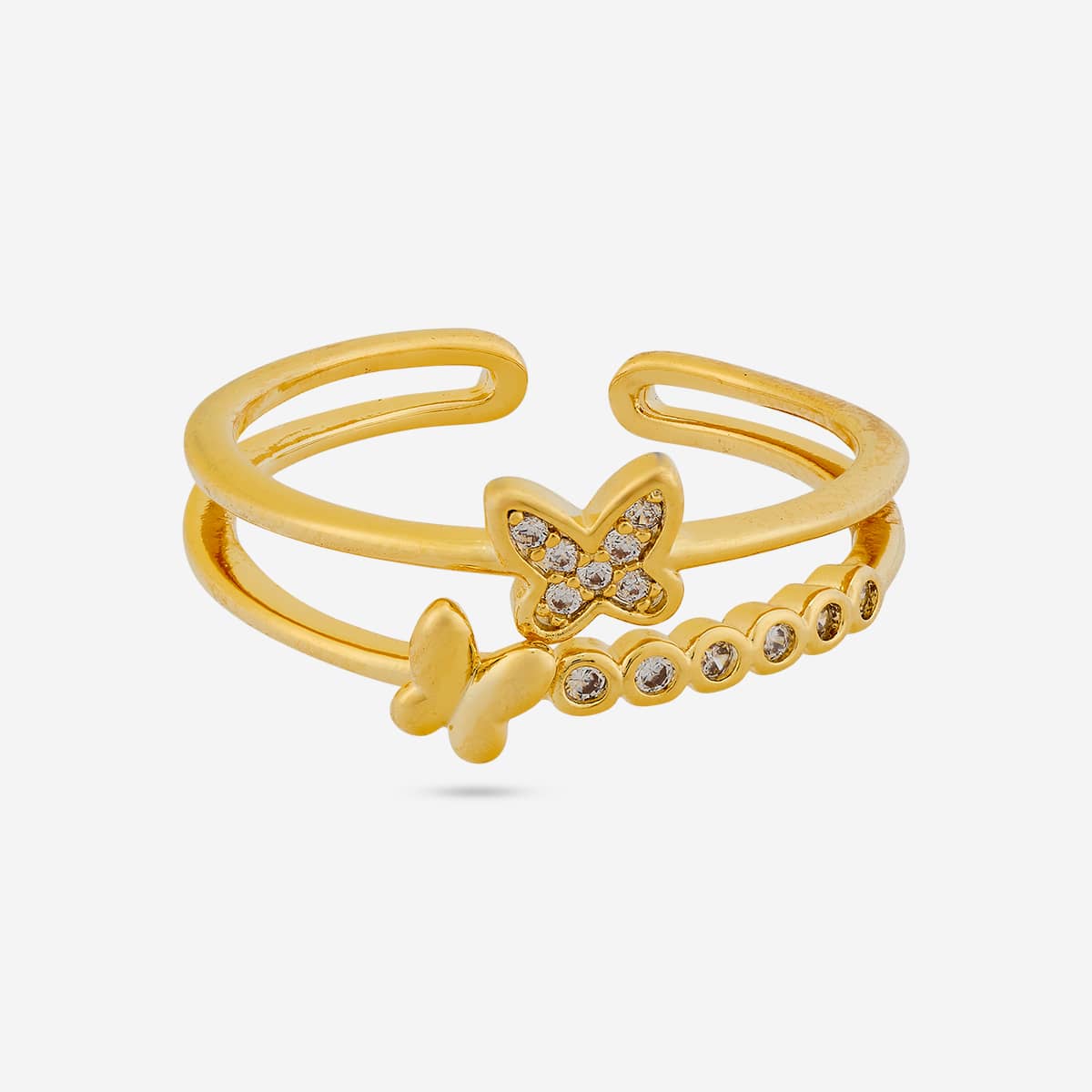 Trendy Zircon Finger Ring Trendy Finger Ring 195440