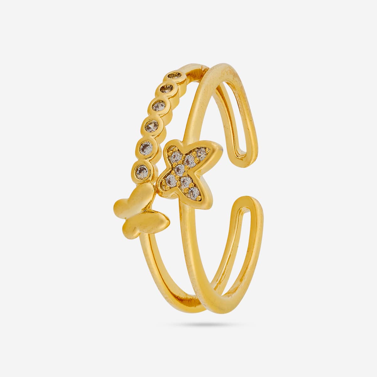 Trendy Zircon Finger Ring Trendy Finger Ring 195440