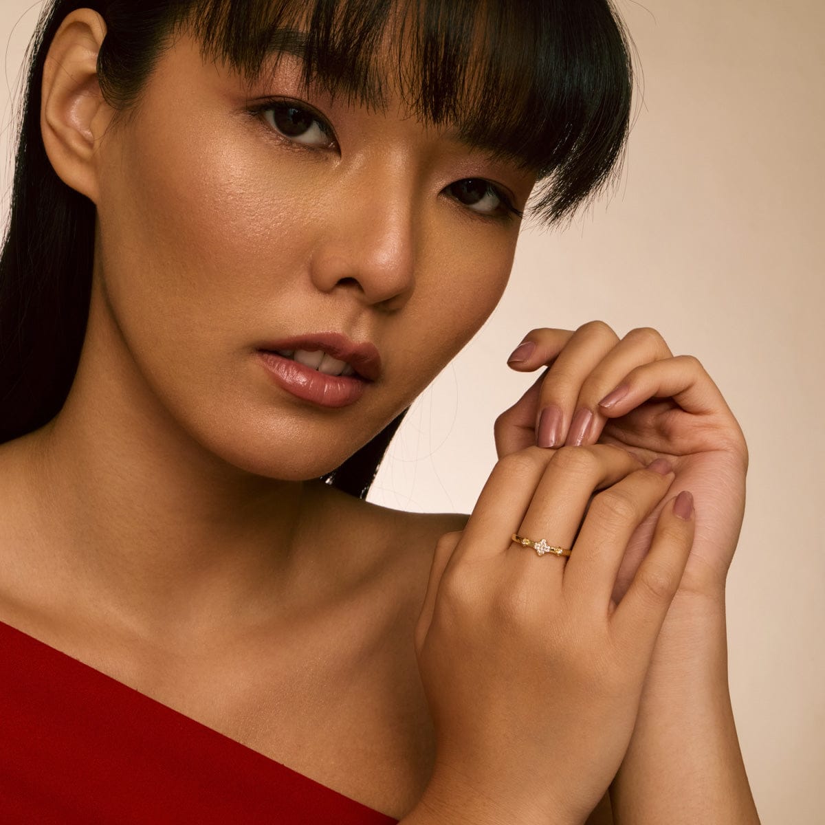 Trendy Zircon Finger Ring Trendy Finger Ring 195853