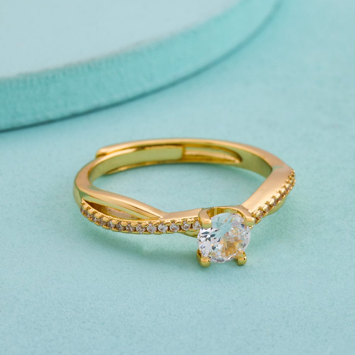 Trendy Zircon Finger Ring Trendy Finger Ring 195859