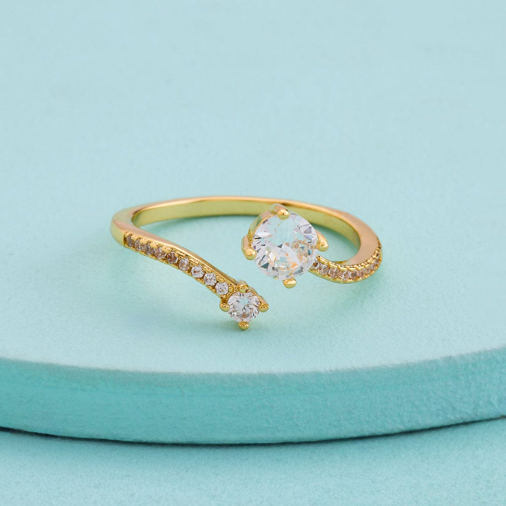 Trendy Zircon Finger Ring Trendy Finger Ring 195860