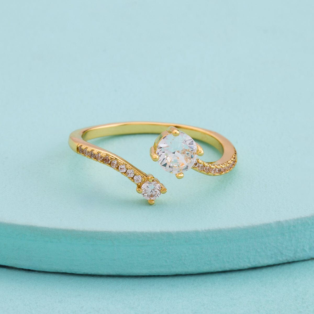 Trendy Zircon Finger Ring Trendy Finger Ring 195860