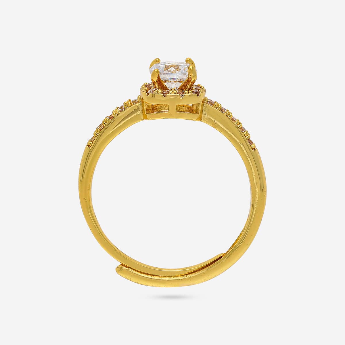 Trendy Zircon Finger Ring Trendy Finger Ring 195865