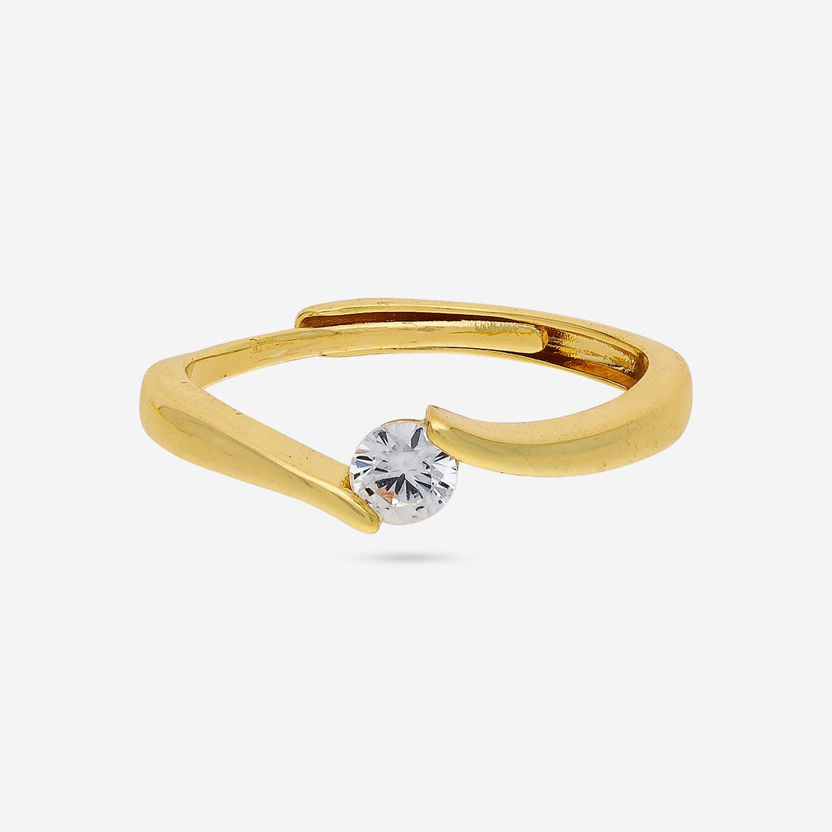 Trendy Zircon Finger Ring Trendy Finger Ring 196001