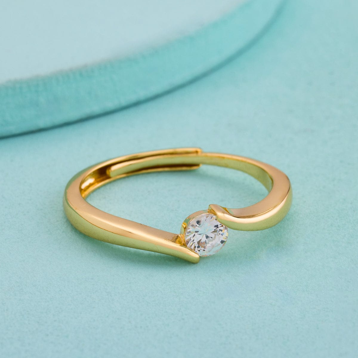 Trendy Zircon Finger Ring Trendy Finger Ring 196001