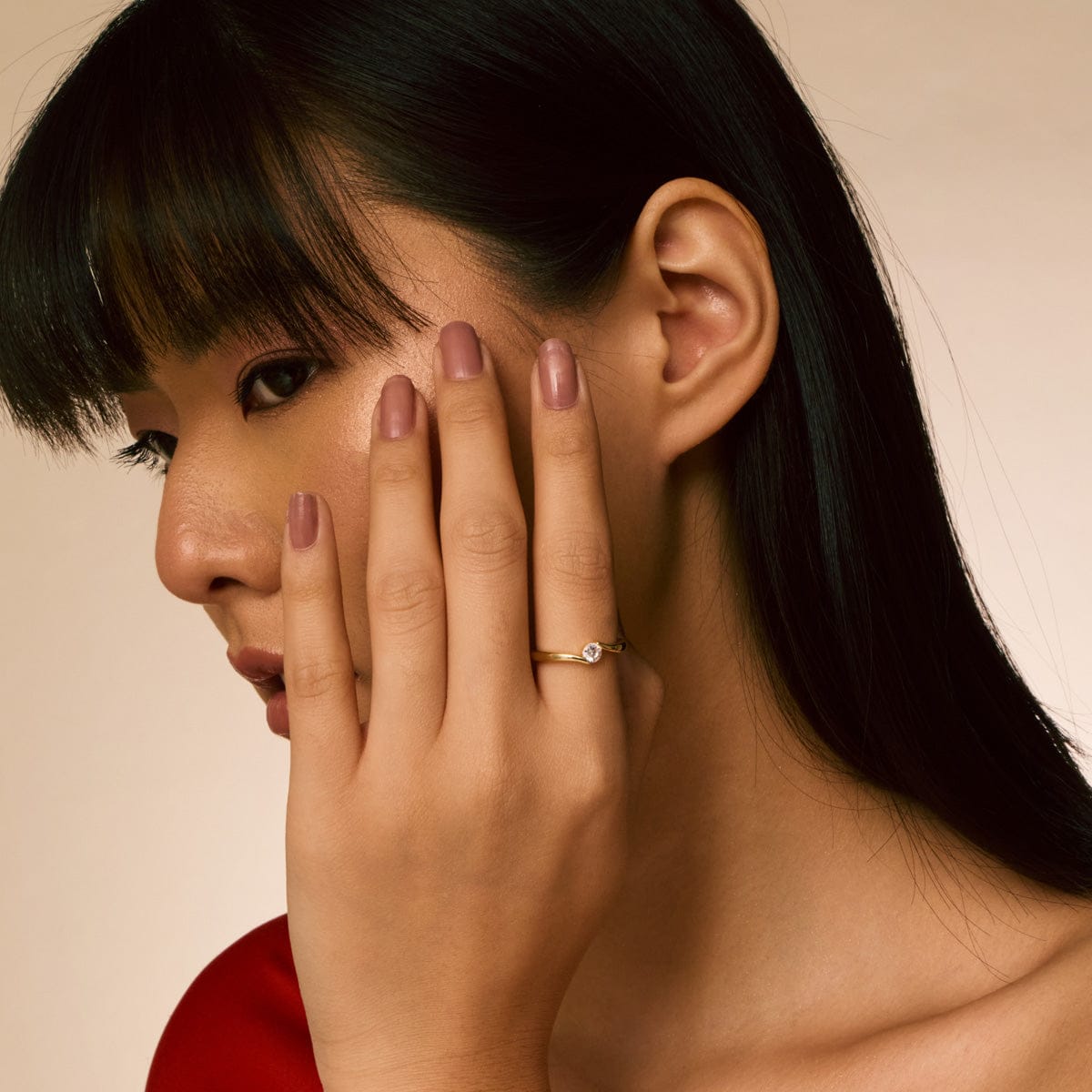 Trendy Zircon Finger Ring Trendy Finger Ring 196001