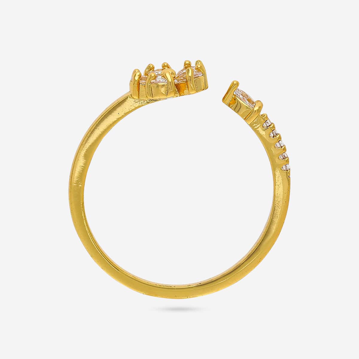 Trendy Zircon Finger Ring Trendy Finger Ring 196002