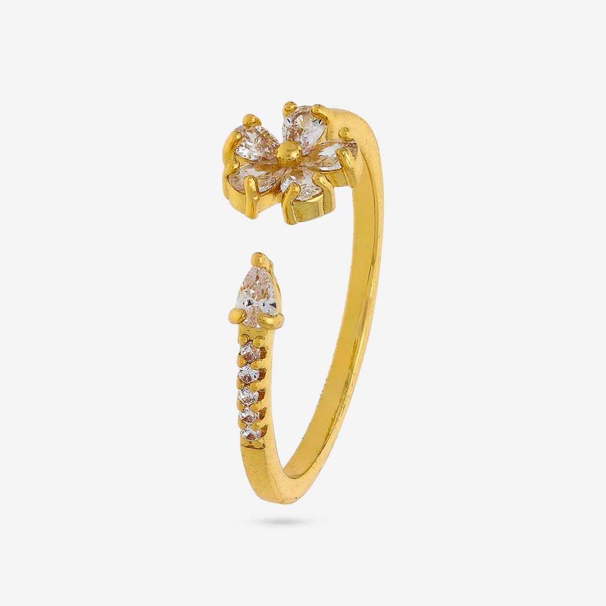 Trendy Zircon Finger Ring Trendy Finger Ring 196002