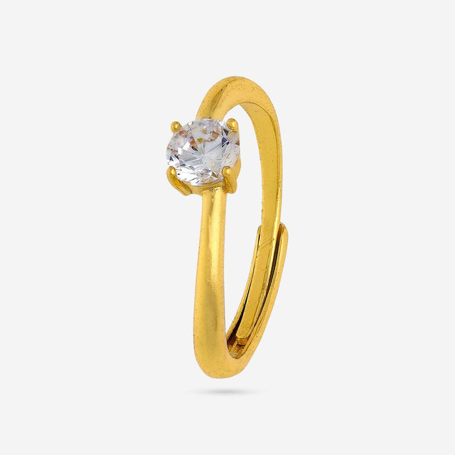 Trendy Zircon Finger Ring Trendy Finger Ring 196003