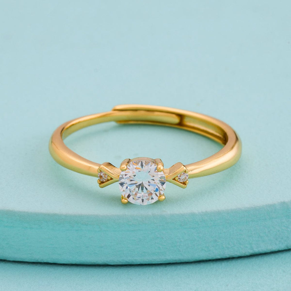 Trendy Zircon Finger Ring Trendy Finger Ring 196005