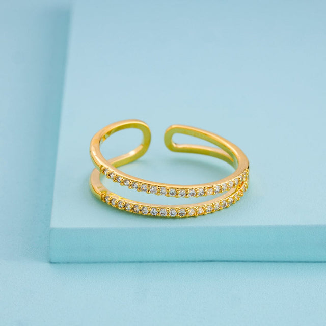 Trendy Zircon Finger Ring Trendy Finger Ring 197958