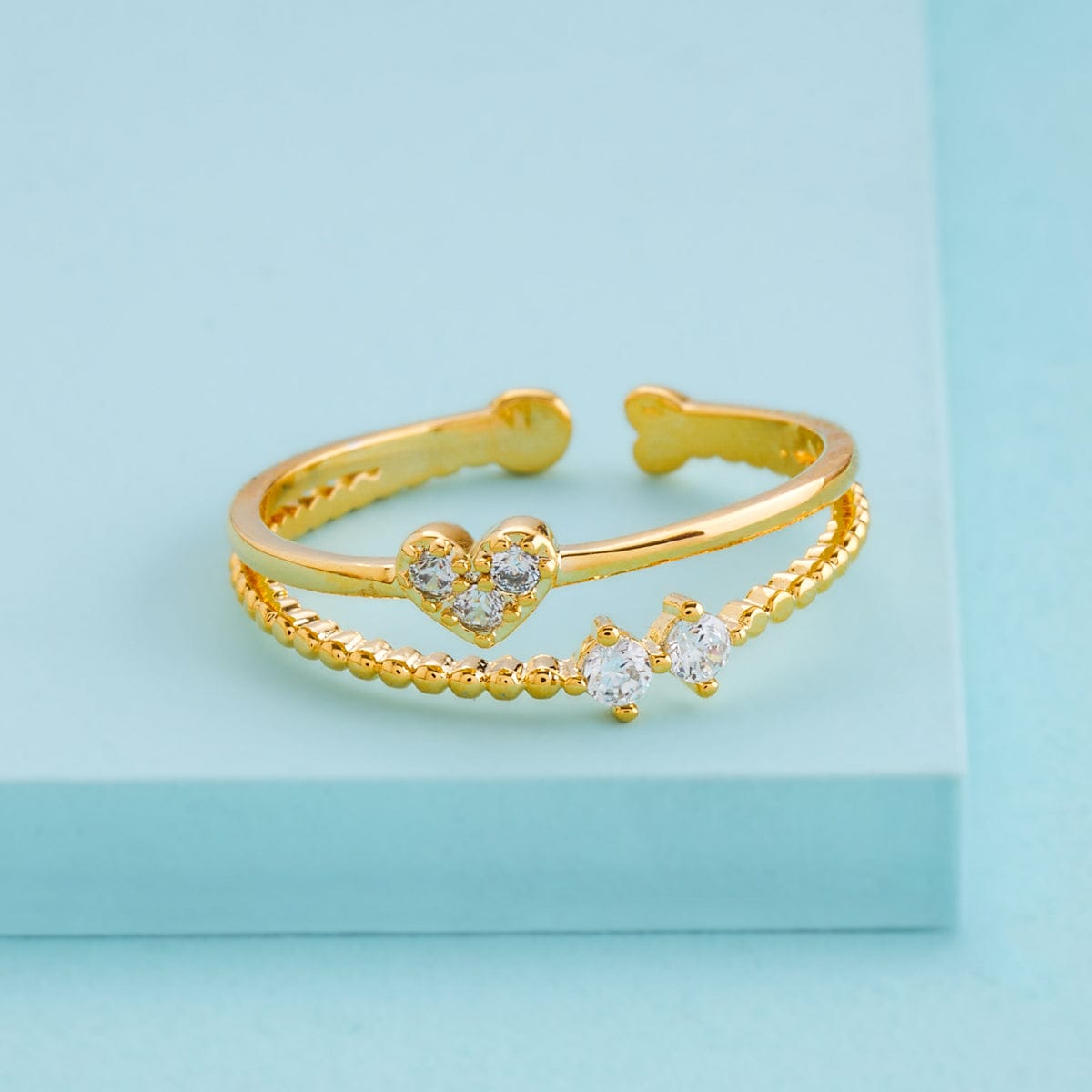 Trendy Zircon Finger Ring Trendy Finger Ring 197960