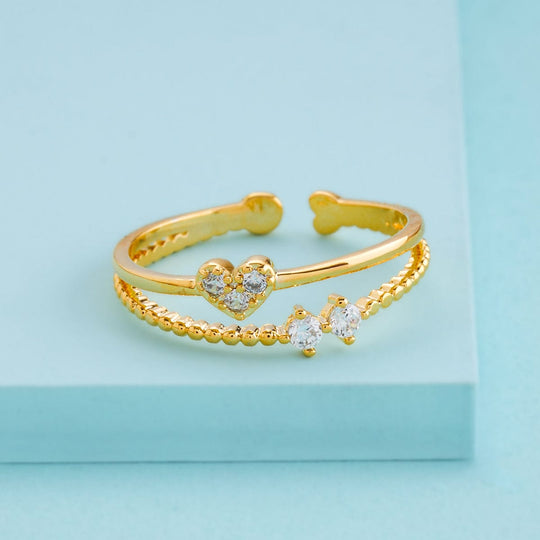 Trendy Zircon Finger Ring Trendy Finger Ring 197960