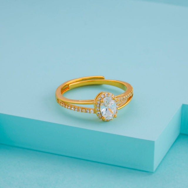 Trendy Zircon Finger Ring Trendy Finger Ring 197963