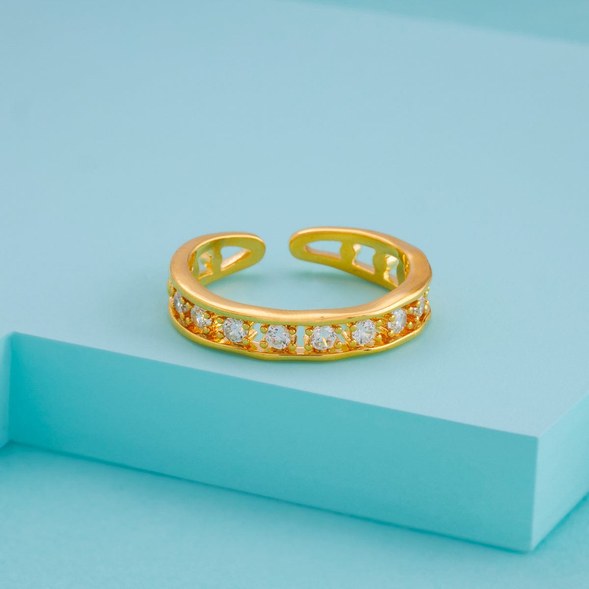 Trendy Zircon Finger Ring Trendy Finger Ring 197966