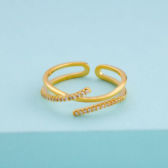 Trendy Zircon Finger Ring Trendy Finger Ring 197969