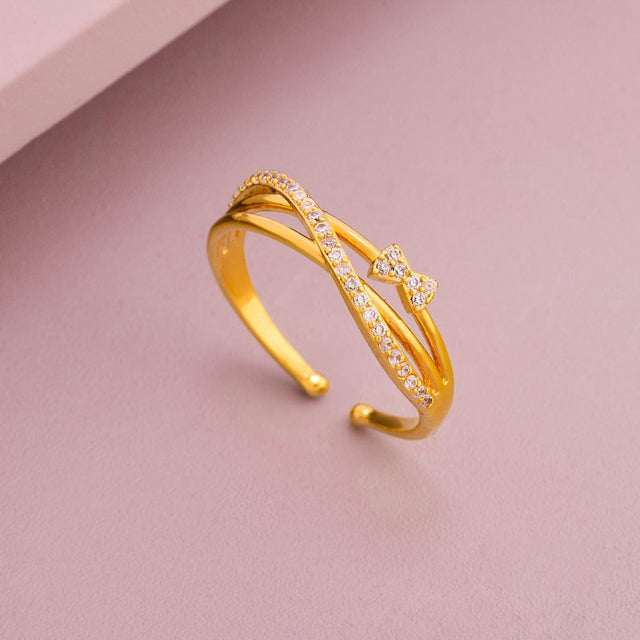Trendy Zircon Finger Ring Trendy Finger Ring 197974