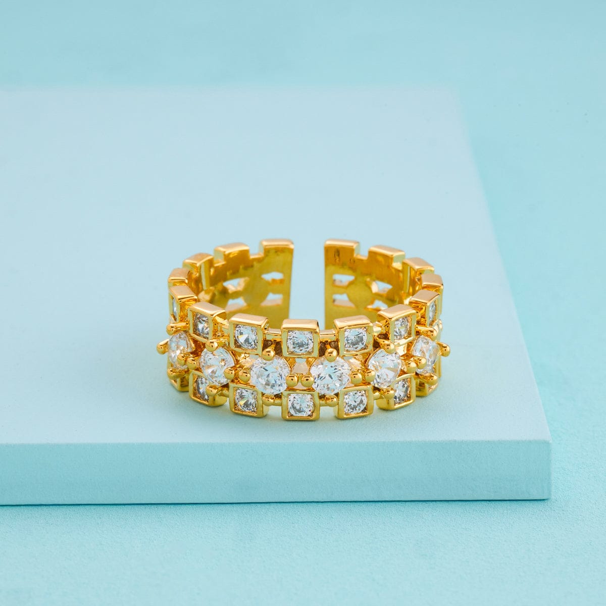 Trendy Zircon Finger Ring Trendy Finger Ring 197975