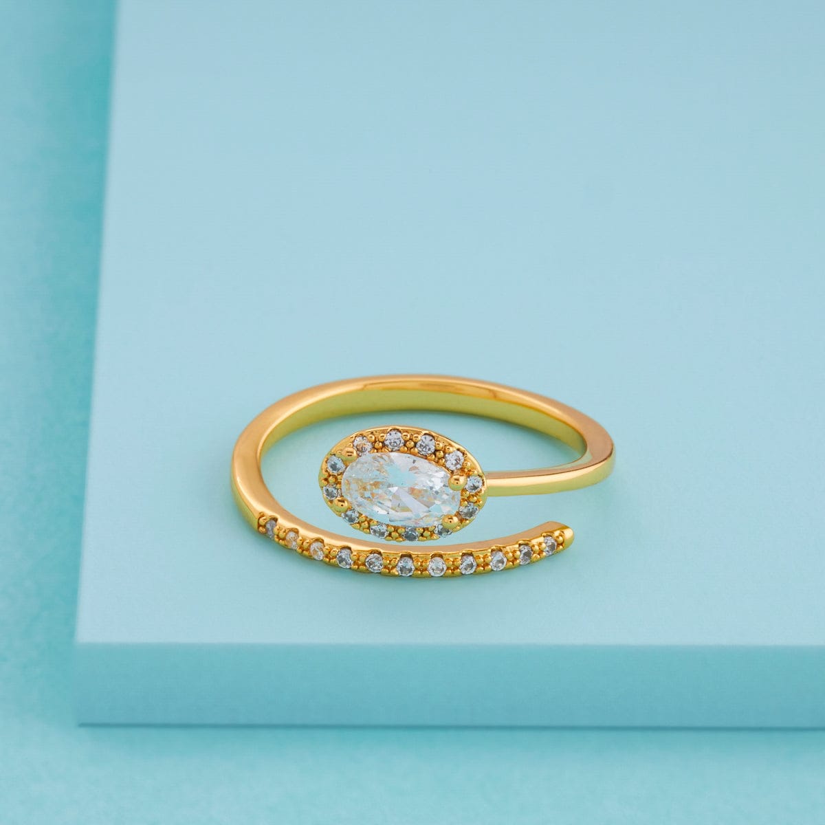Trendy Zircon Finger Ring Trendy Finger Ring 197987