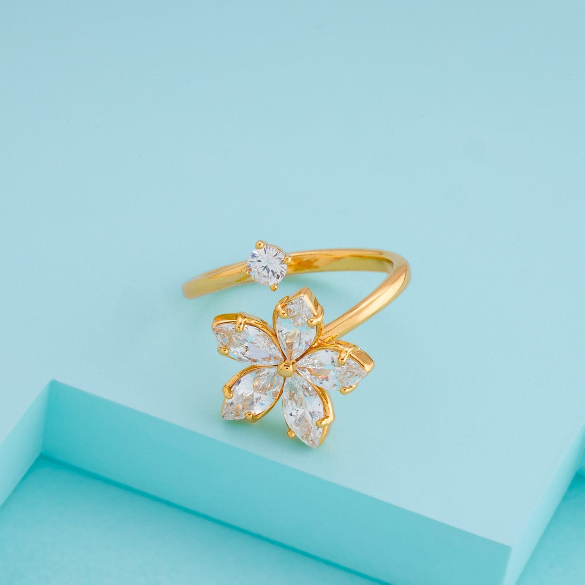 Trendy Zircon Finger Ring Trendy Finger Ring 197989