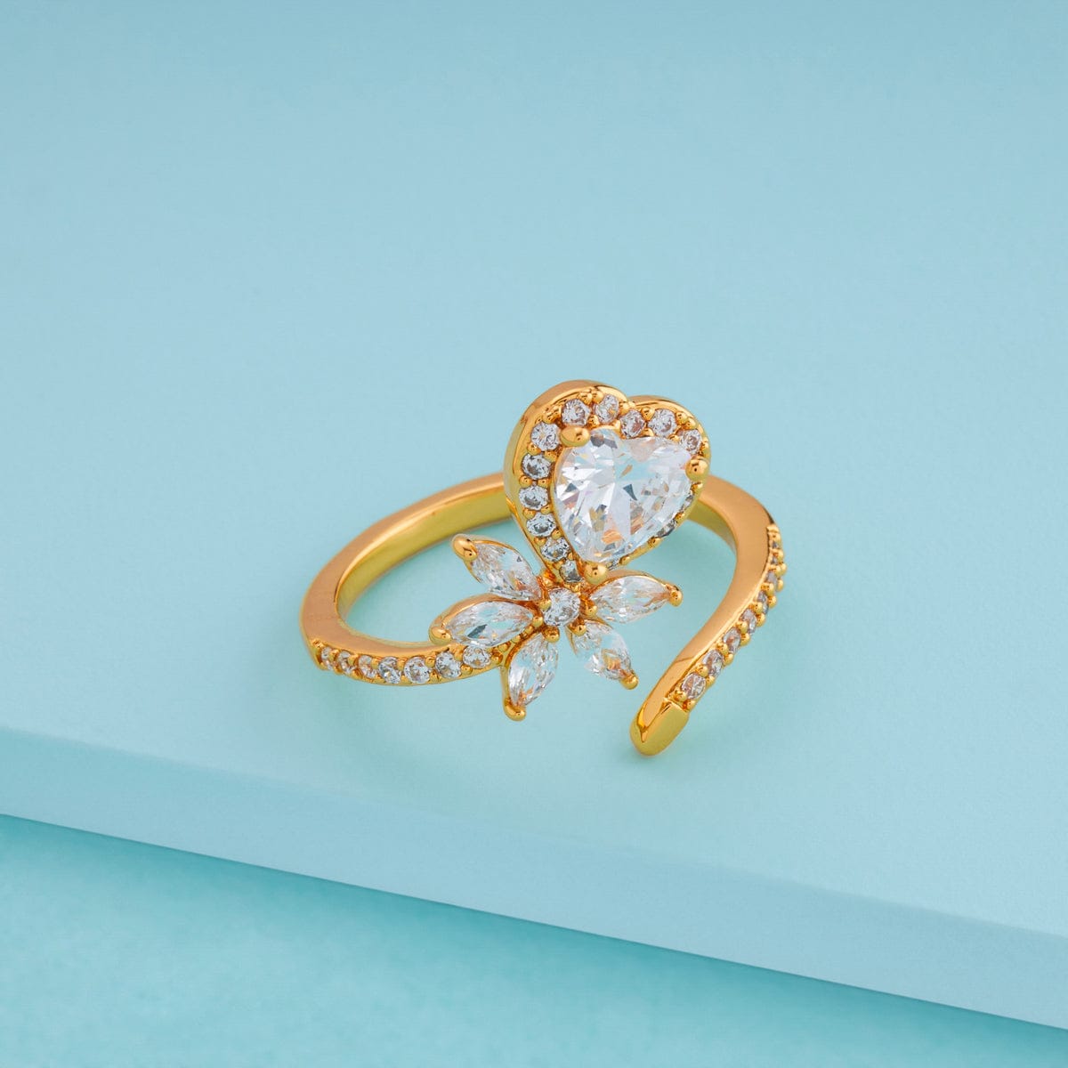 Trendy Zircon Finger Ring Trendy Finger Ring 197993