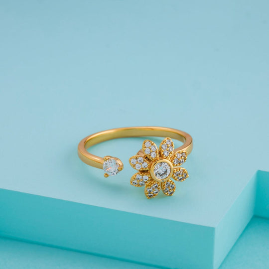 Trendy Zircon Finger Ring Trendy Finger Ring 197994