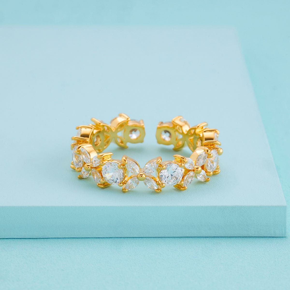 Trendy Zircon Finger Ring Trendy Finger Ring 198084