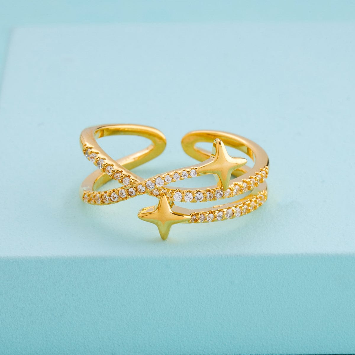 Trendy Zircon Finger Ring Trendy Finger Ring 198086