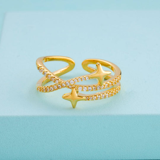 Trendy Zircon Finger Ring Trendy Finger Ring 198086