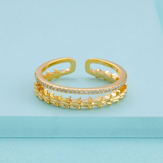 Trendy Zircon Finger Ring Trendy Finger Ring 198089