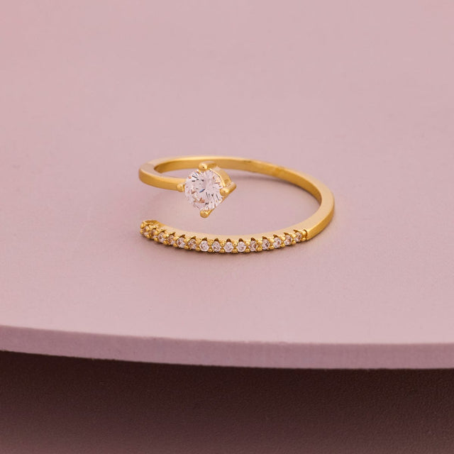 Trendy Zircon Finger Ring Trendy Finger Ring 198116