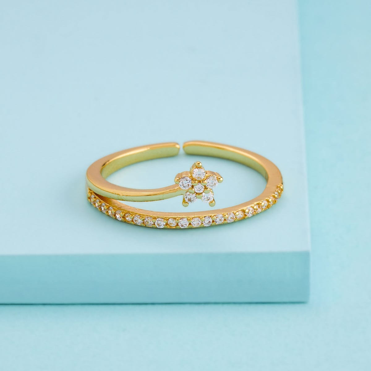 Trendy Zircon Finger Ring Trendy Finger Ring 198117