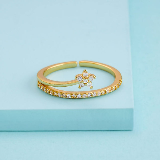 Trendy Zircon Finger Ring Trendy Finger Ring 198117