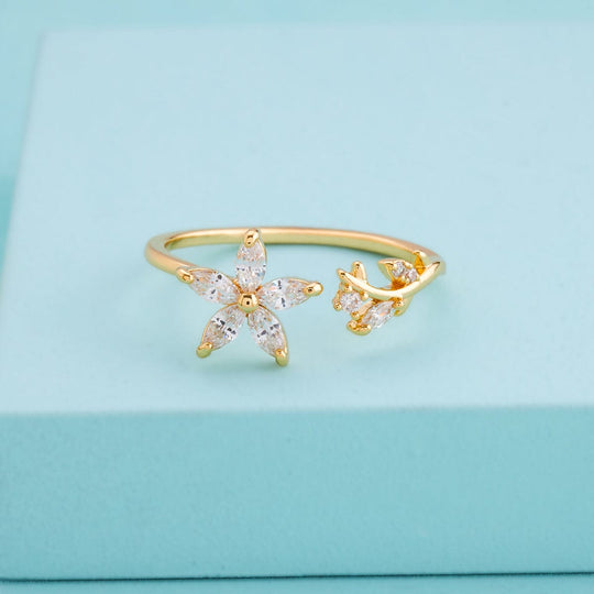 Trendy Zircon Finger Ring Trendy Finger Ring 198118