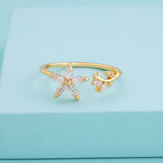 Trendy Zircon Finger Ring Trendy Finger Ring 198118