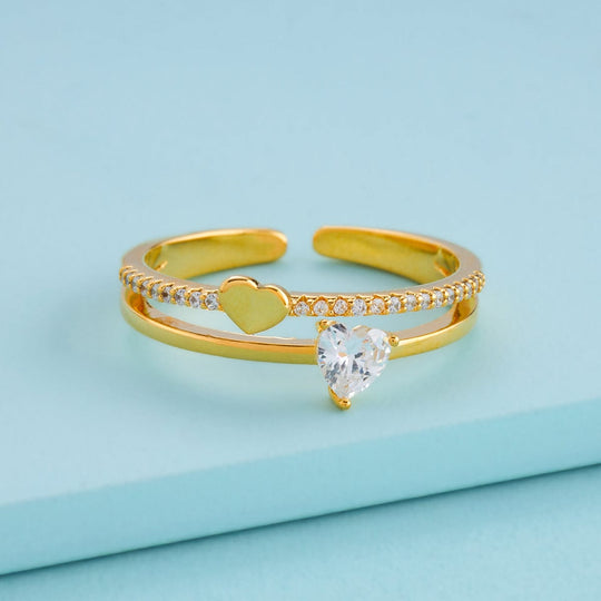 Trendy Zircon Finger Ring Trendy Finger Ring 198149