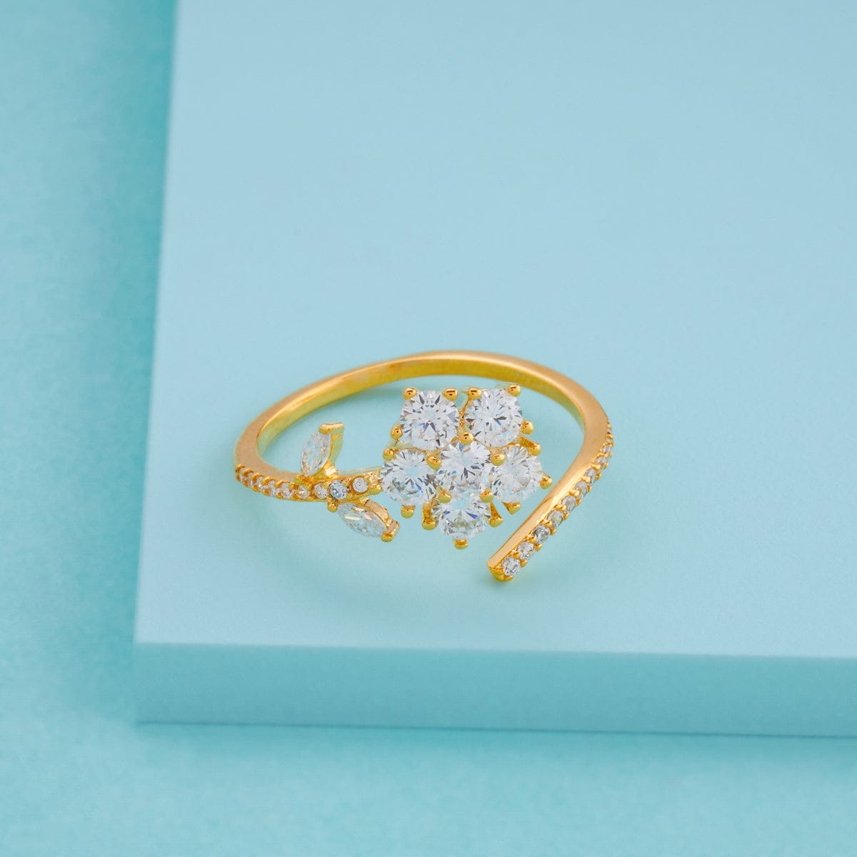 Trendy Zircon Finger Ring Trendy Finger Ring 198150