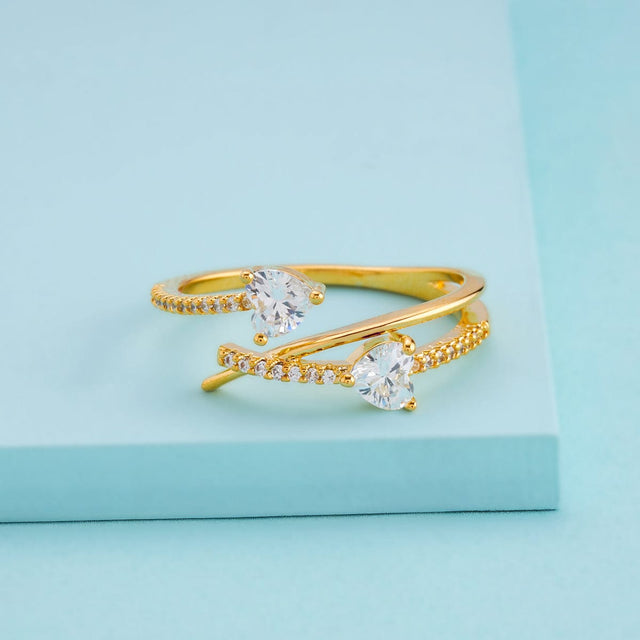 Trendy Zircon Finger Ring Trendy Finger Ring 198151