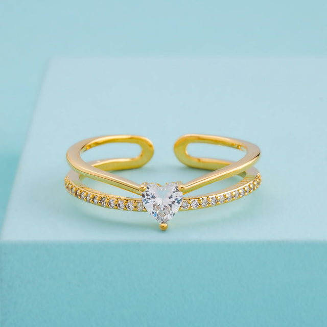 Trendy Zircon Finger Ring Trendy Finger Ring 198153