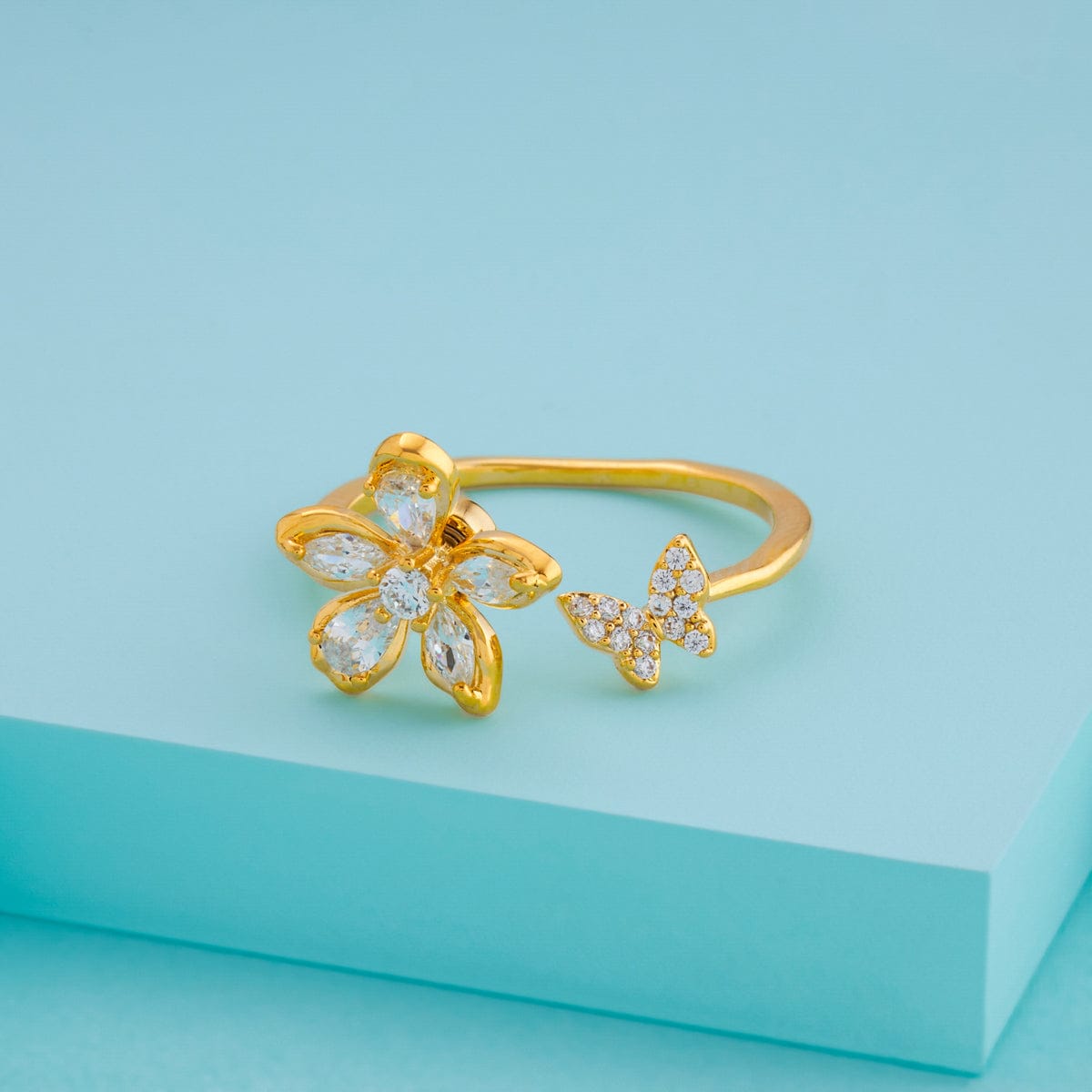 Trendy Zircon Finger Ring Trendy Finger Ring 198155