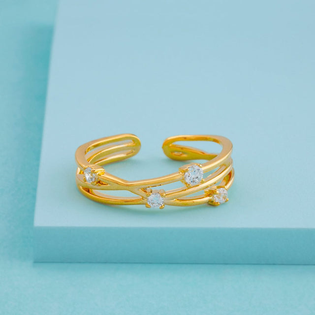 Trendy Zircon Finger Ring Trendy Finger Ring 198156