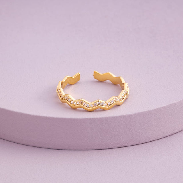 Trendy Zircon Finger Ring Trendy Finger Ring 201998