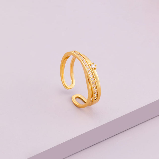 Trendy Zircon Finger Ring Trendy Finger Ring 202099