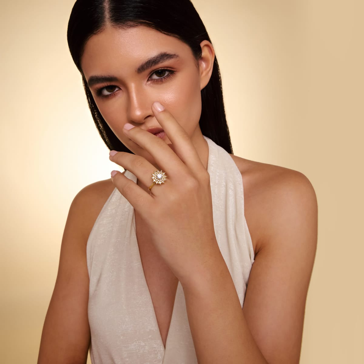 Trendy Zircon Finger Ring Trendy Finger Ring 202106